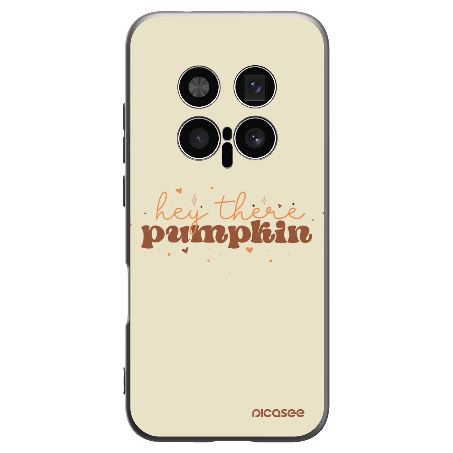 Picasee silikónový čierny obal pre Honor Magic8 Pro 5G - Hey there pumpkin