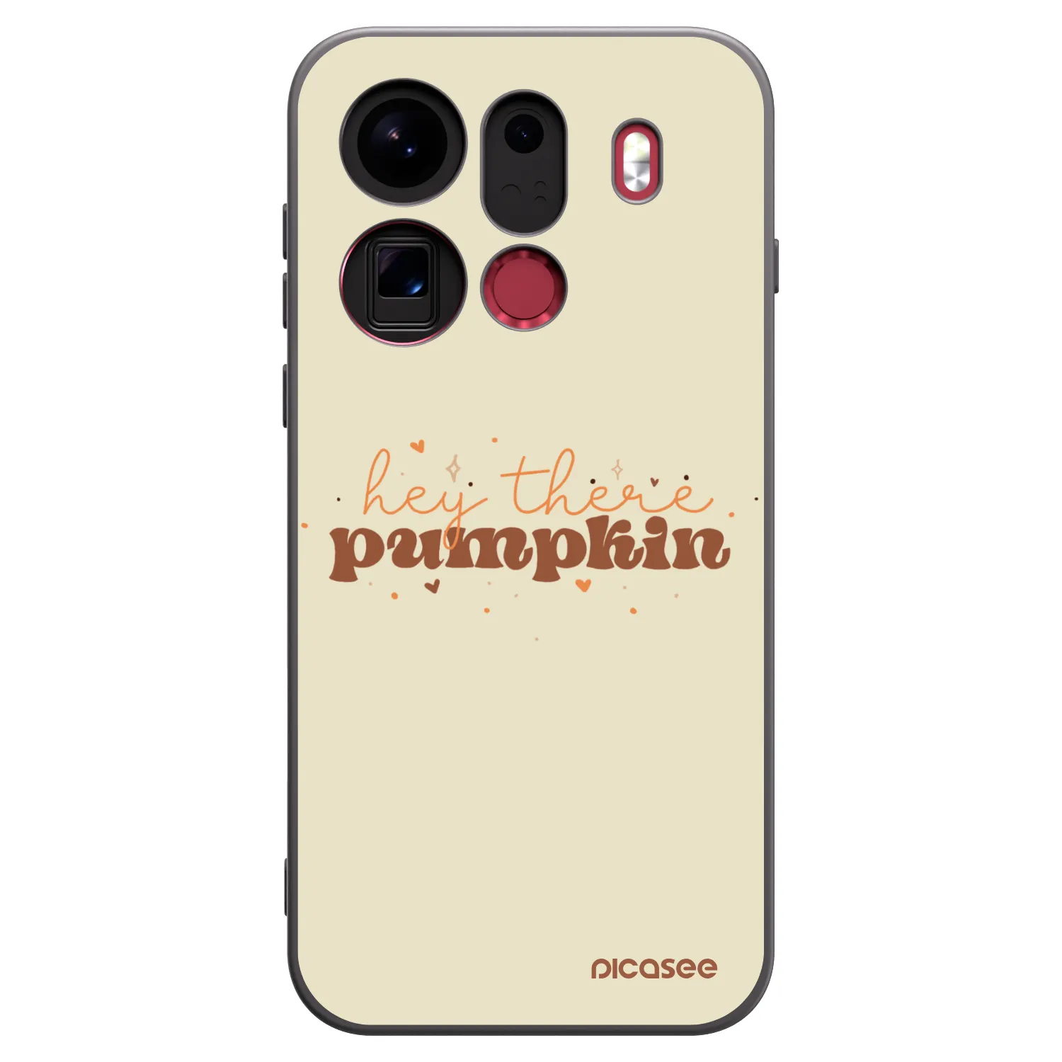 Picasee silikónový čierny obal pre OPPO Find X9 Pro - Hey there pumpkin
