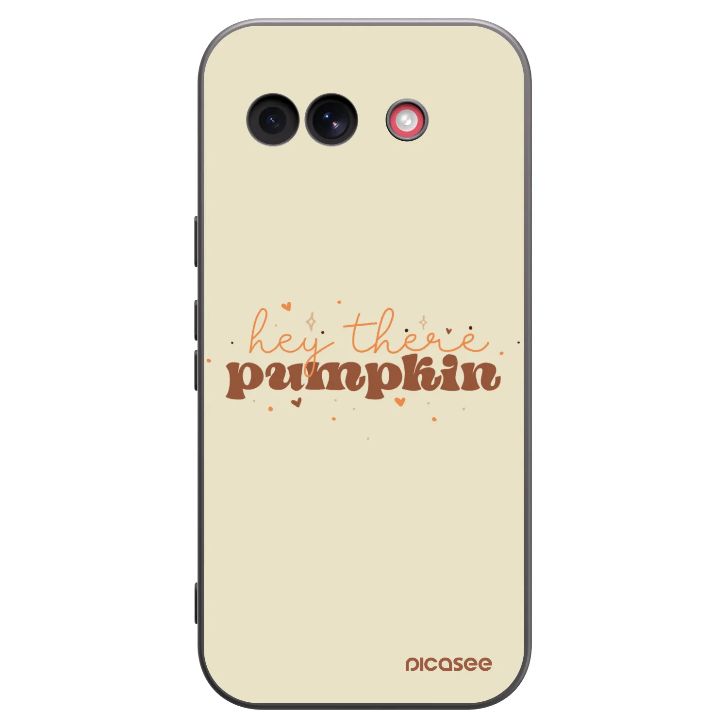 Picasee silikónový čierny obal pre Google Pixel 10a - Hey there pumpkin
