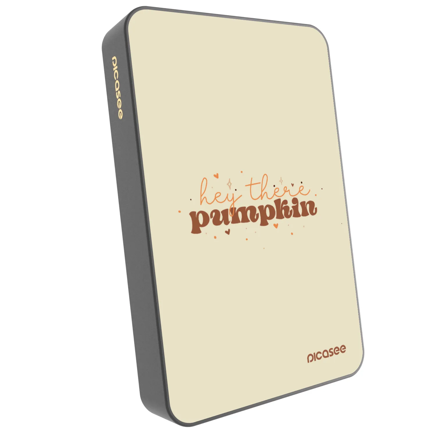 Picasee Powerbanka s MagSafe 10 000 mAh Šedá - Hey there pumpkin