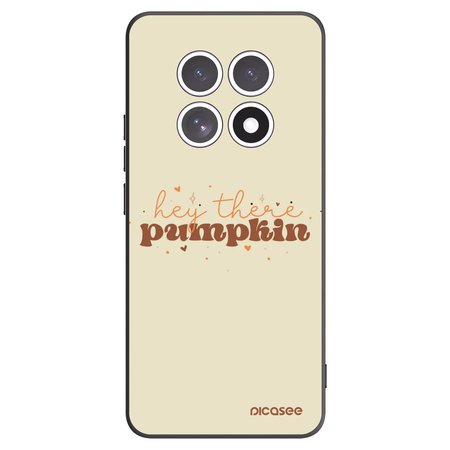 Picasee silikónový čierny obal pre Xiaomi Redmi Note 15 5G - Hey there pumpkin