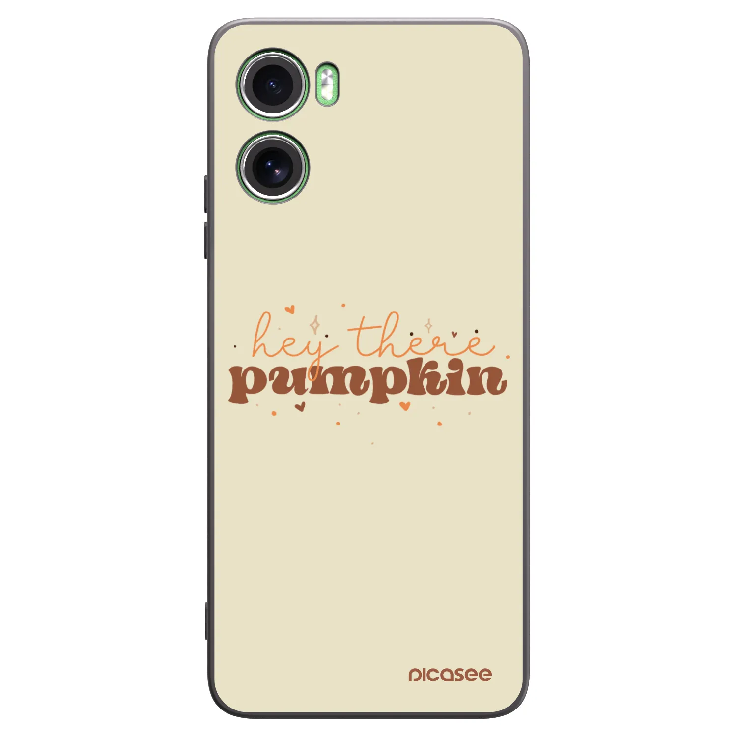 Picasee silikónový čierny obal pre Motorola Moto G06 - Hey there pumpkin