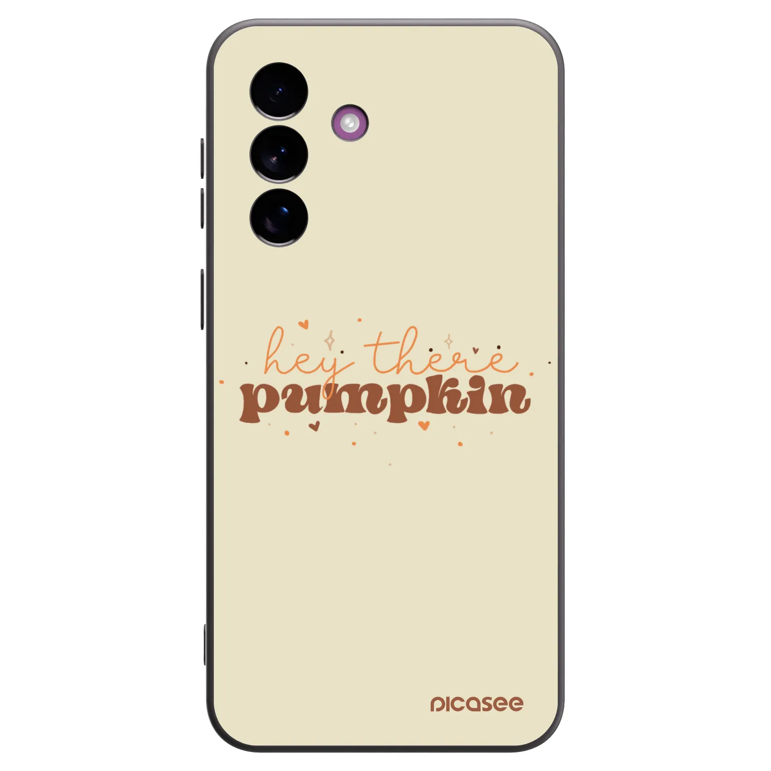 Picasee silikónový čierny obal pre Samsung Galaxy A37 - Hey there pumpkin