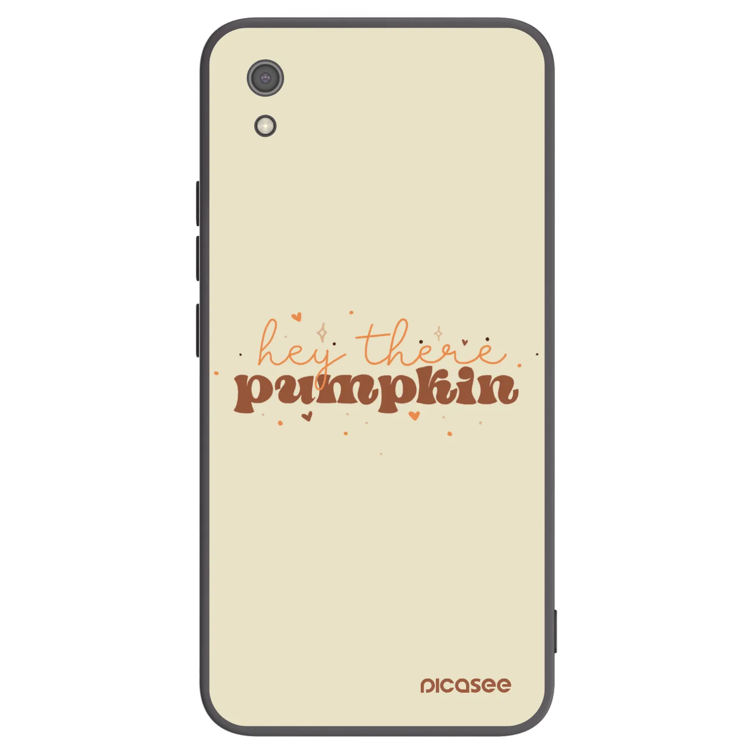 Picasee silikónový čierny obal pre Xiaomi Redmi 7A - Hey there pumpkin