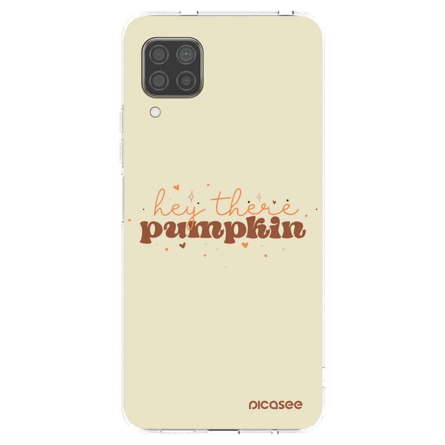 Picasee silikónový prehľadný obal pre Huawei P40 Lite - Hey there pumpkin