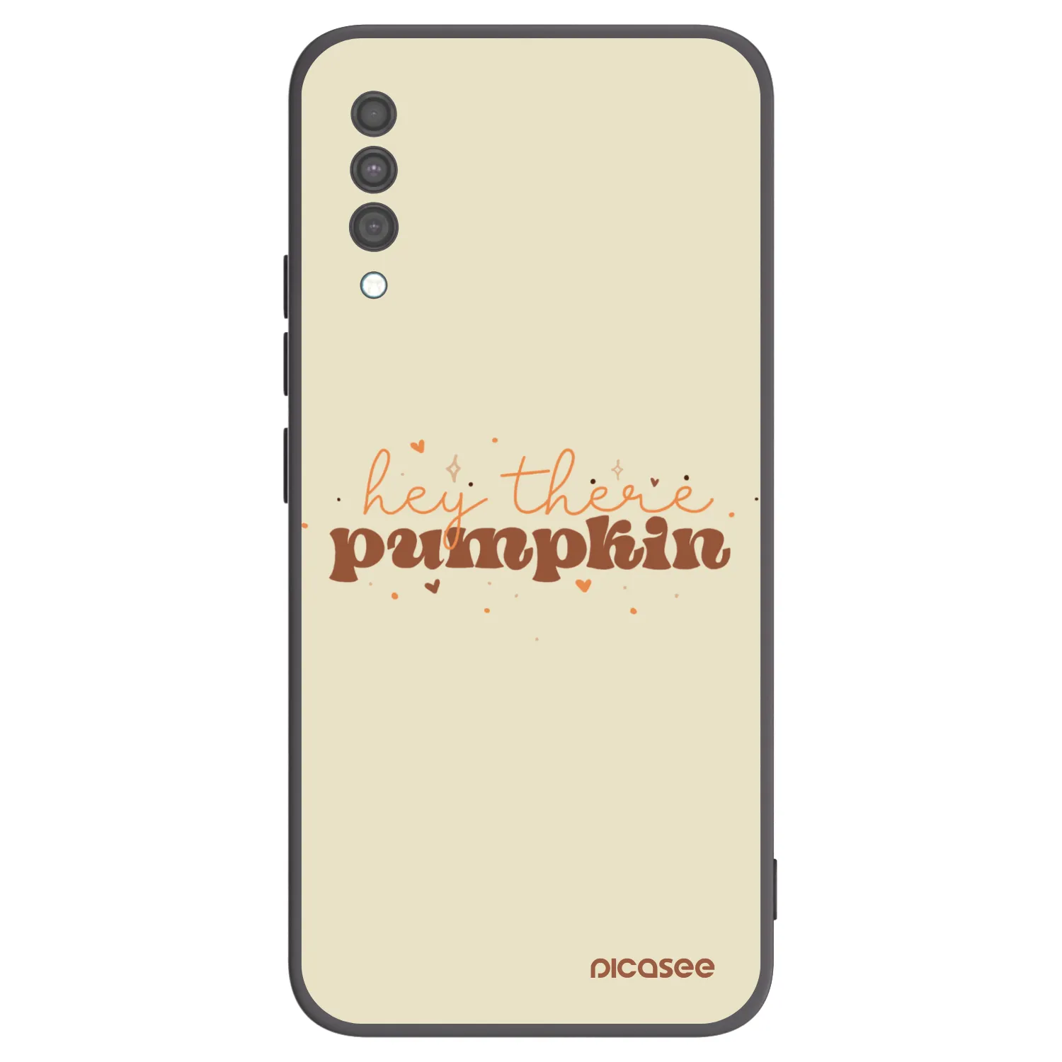 Picasee silikónový čierny obal pre Samsung Galaxy A30s A307F - Hey there pumpkin
