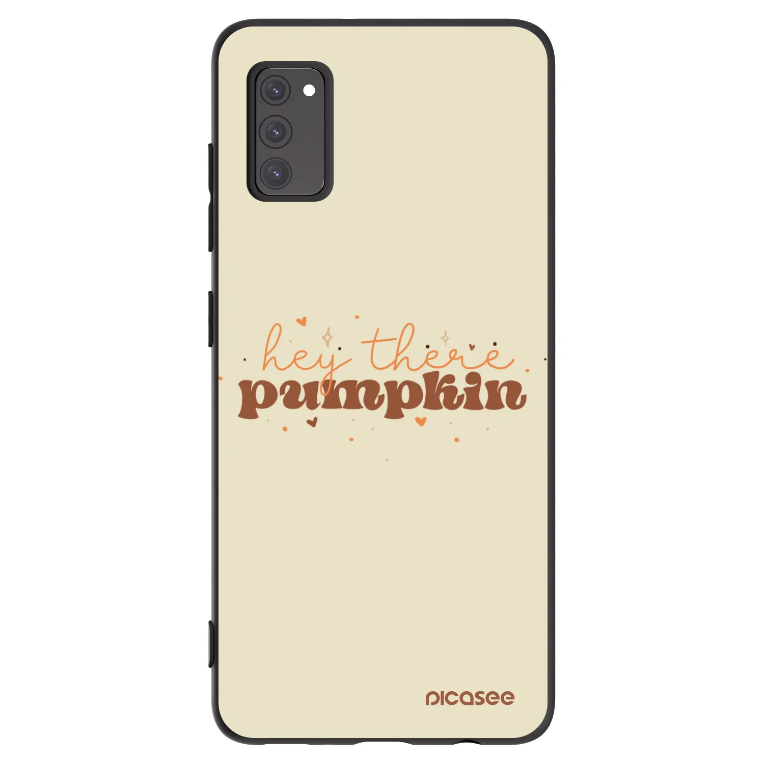Picasee silikónový čierny obal pre Samsung Galaxy A41 A415F - Hey there pumpkin