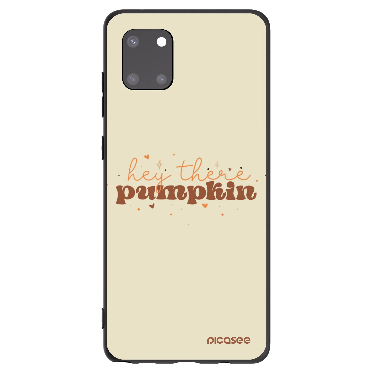 Picasee silikónový čierny obal pre Samsung Galaxy Note 10 Lite N770F - Hey there pumpkin