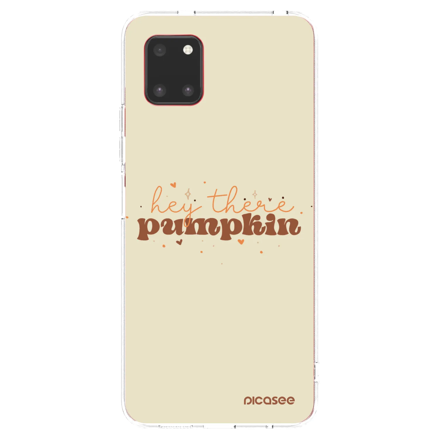 Picasee silikónový prehľadný obal pre Samsung Galaxy Note 10 Lite N770F - Hey there pumpkin