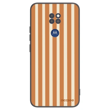 Obal pre Motorola Moto G9 Play - Orange lines