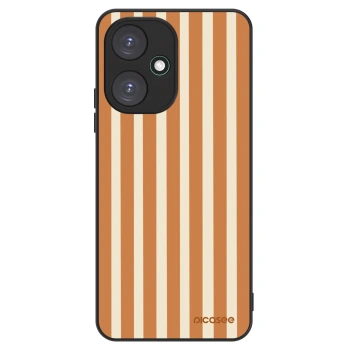 Obal pre Xiaomi Redmi 13C 5G - Orange lines