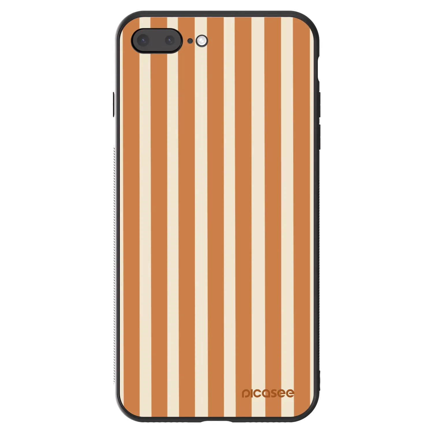 Picasee ULTIMATE CASE pro Apple iPhone 7 Plus - Orange lines