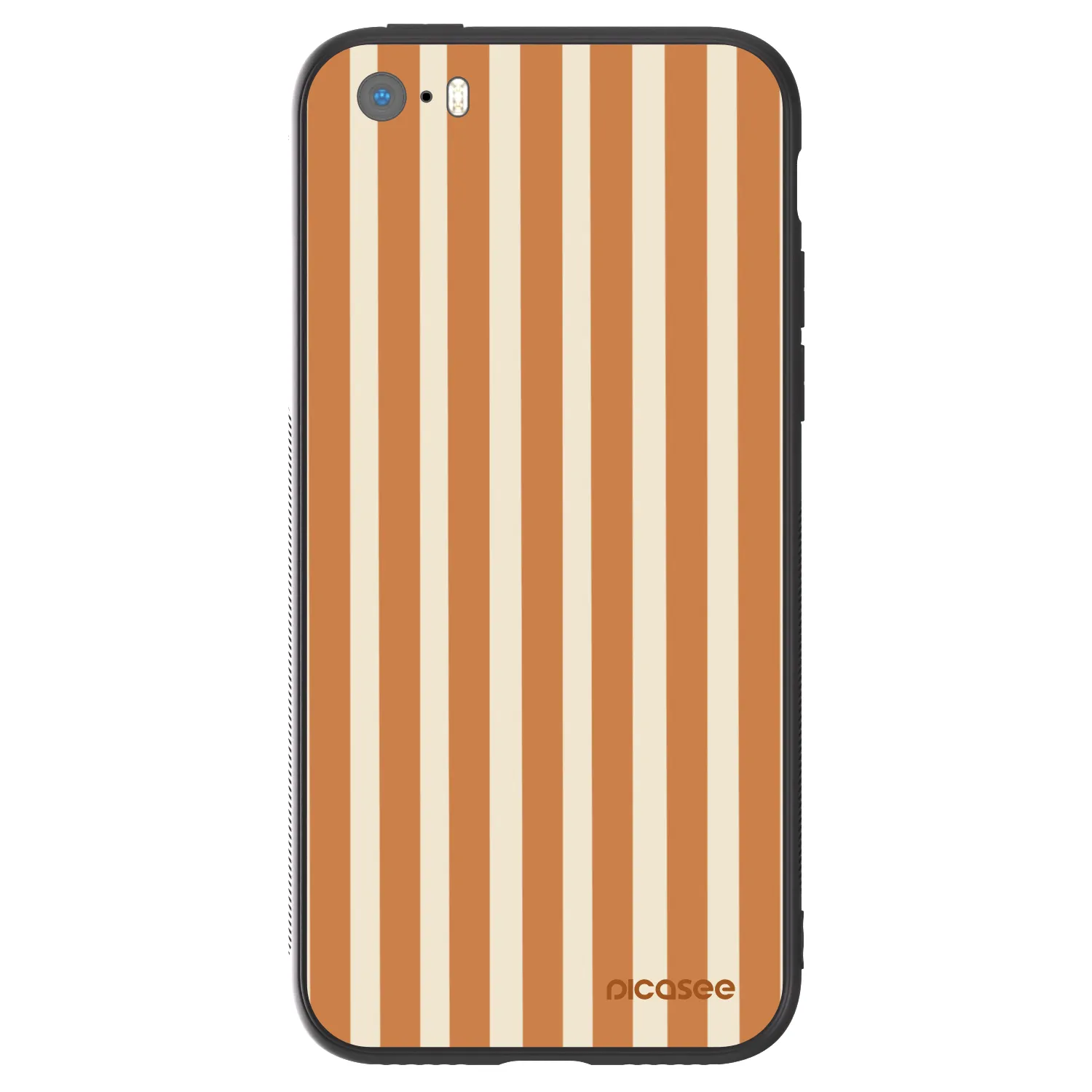 Picasee ULTIMATE CASE pro Apple iPhone 5/5S/SE - Orange lines