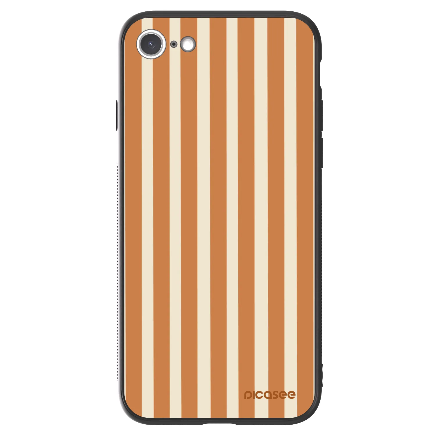 Picasee ULTIMATE CASE pro Apple iPhone 8 - Orange lines