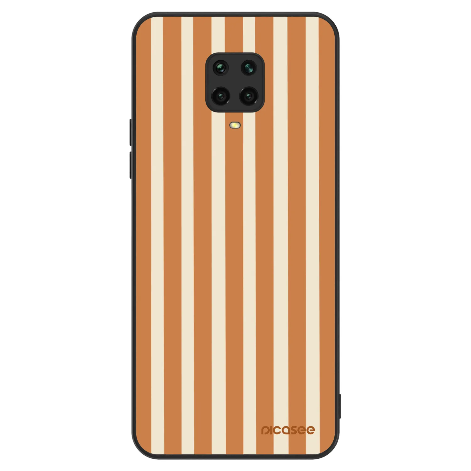 Picasee ULTIMATE CASE pro Xiaomi Redmi Note 9S - Orange lines