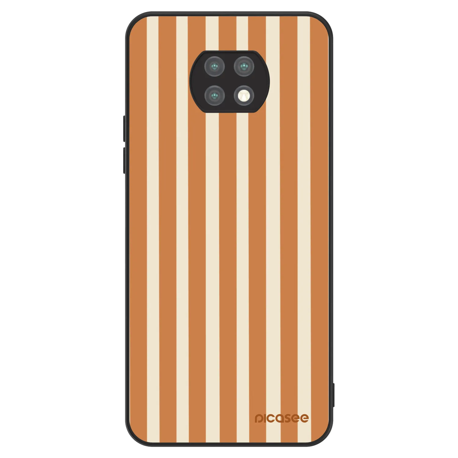 Picasee ULTIMATE CASE pro Xiaomi Redmi Note 9T - Orange lines