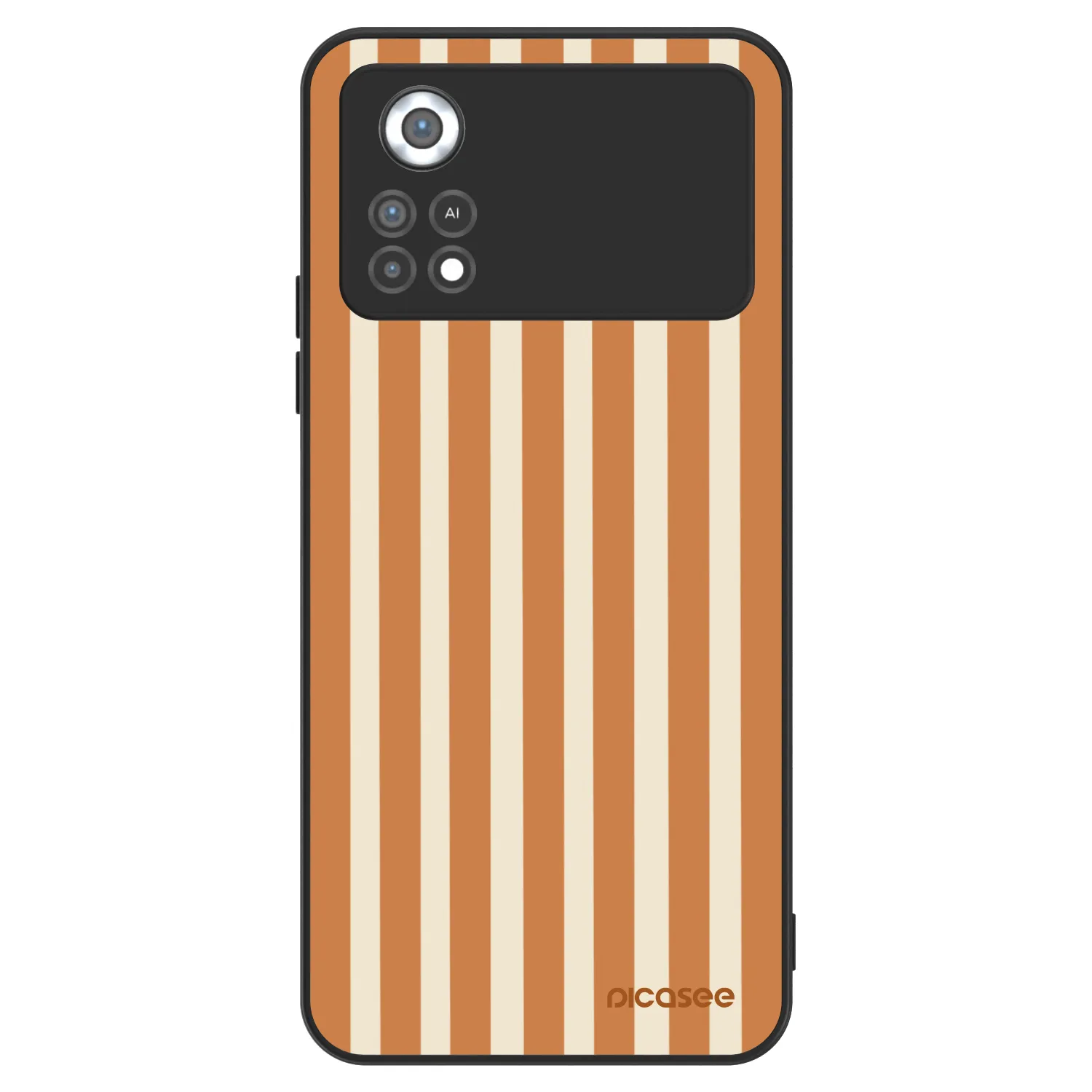Picasee ULTIMATE CASE pro Xiaomi Poco X4 Pro 5G - Orange lines