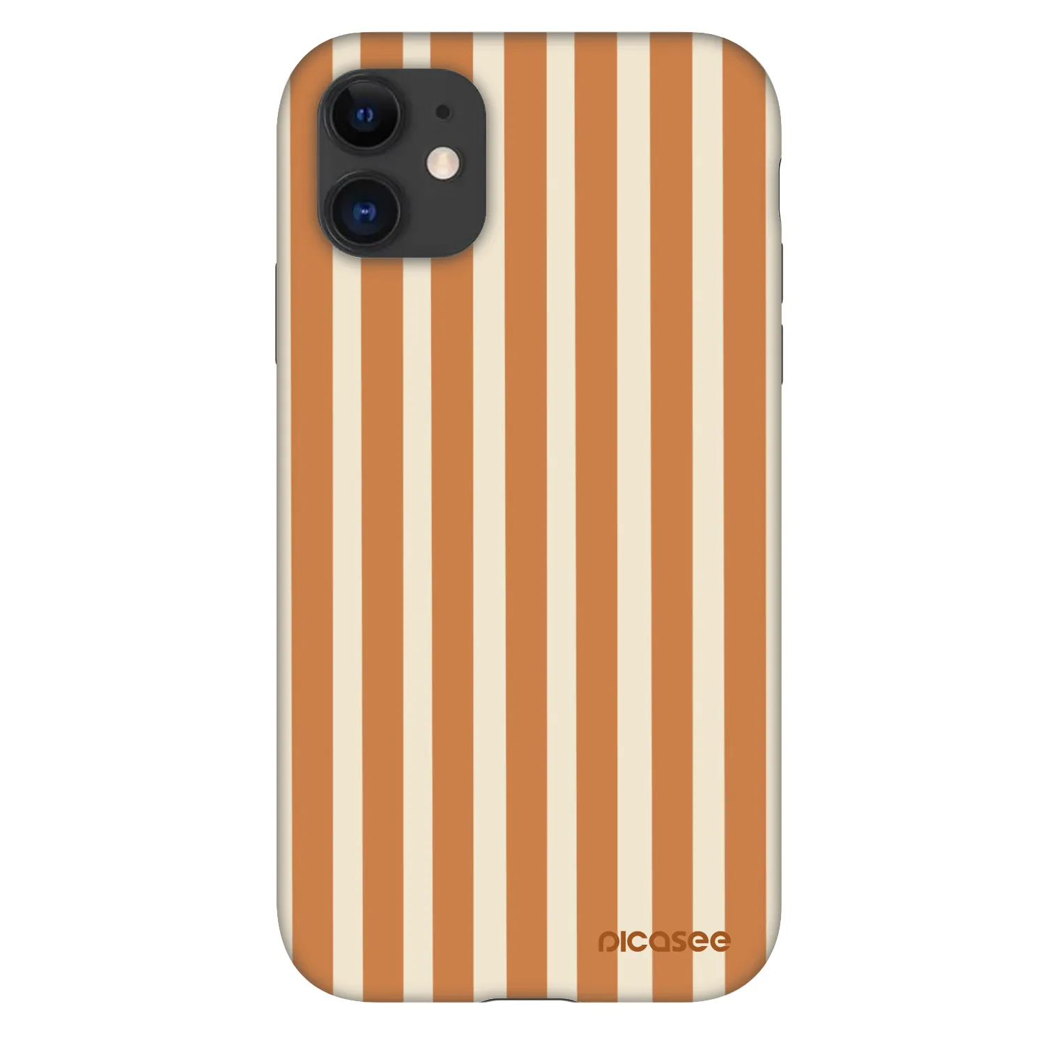 Picasee Fashion Case pre Apple iPhone 11 - Orange lines