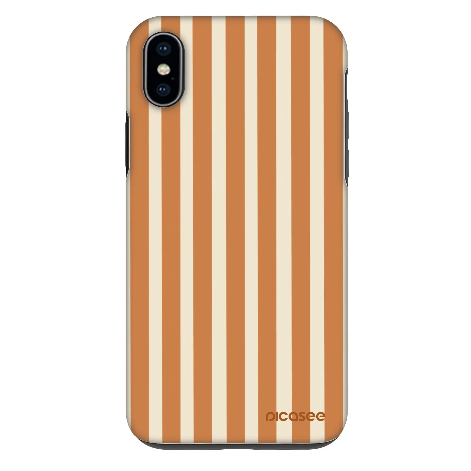 Picasee Fashion Case pre Apple iPhone XS Max - Orange lines
