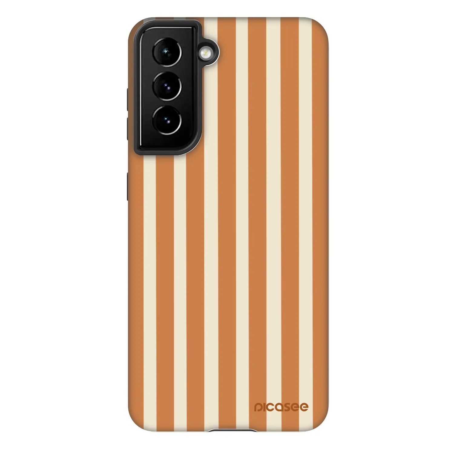 Picasee Fashion Case pre Samsung Galaxy S21 FE 5G - Orange lines