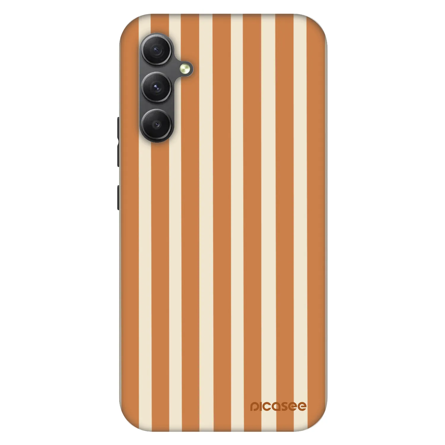 Picasee Fashion Case pre Samsung Galaxy A34 5G A346B - Orange lines