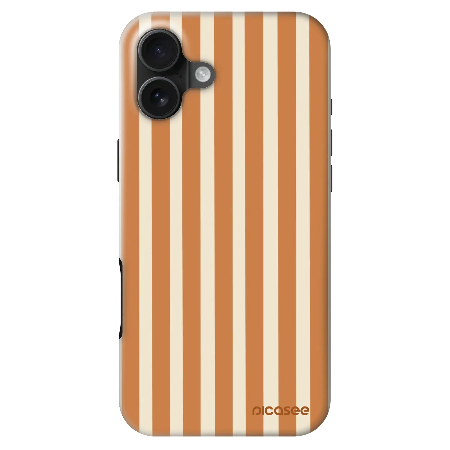 Picasee Fashion Case MagSafe pre Apple iPhone 16 Plus - Orange lines