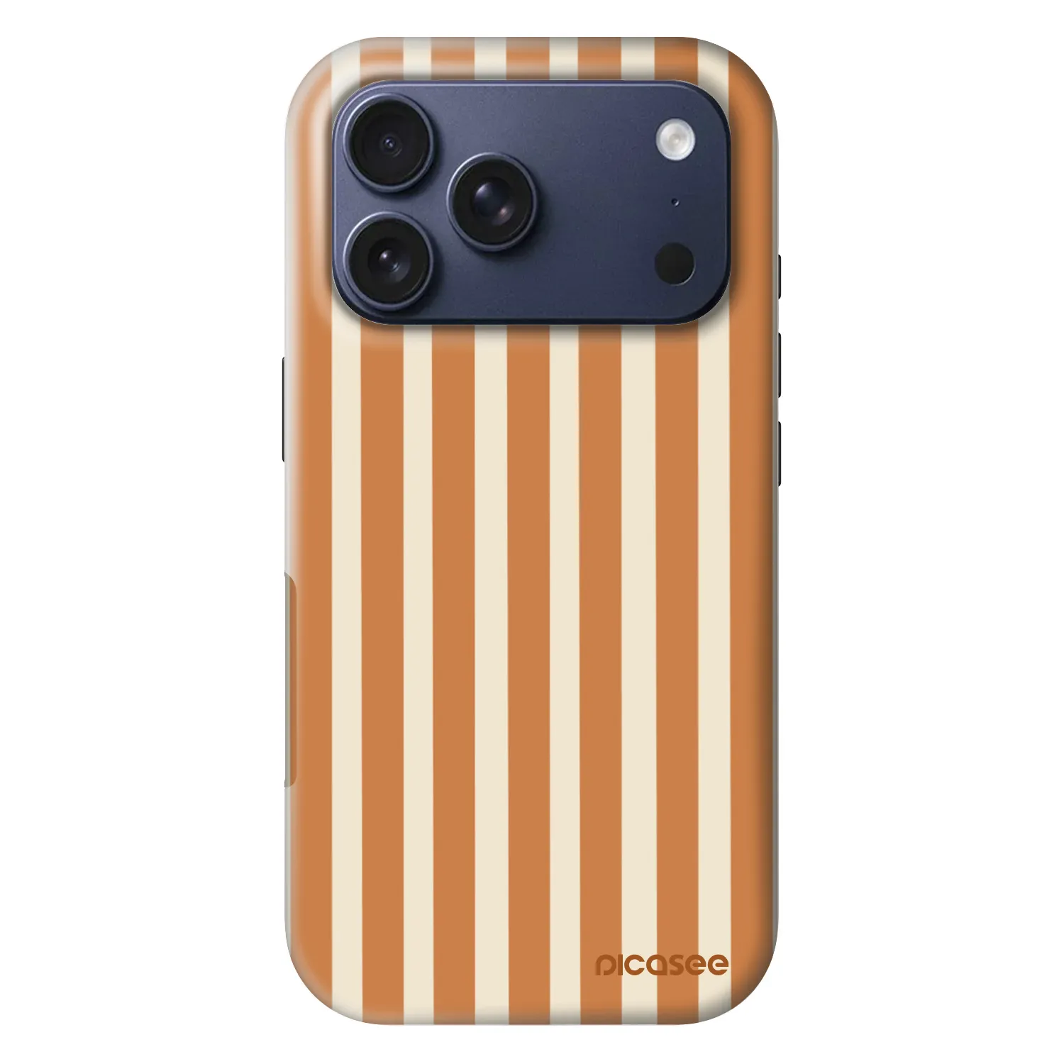Picasee Fashion Case MagSafe pre Apple iPhone 17 Pro - Orange lines