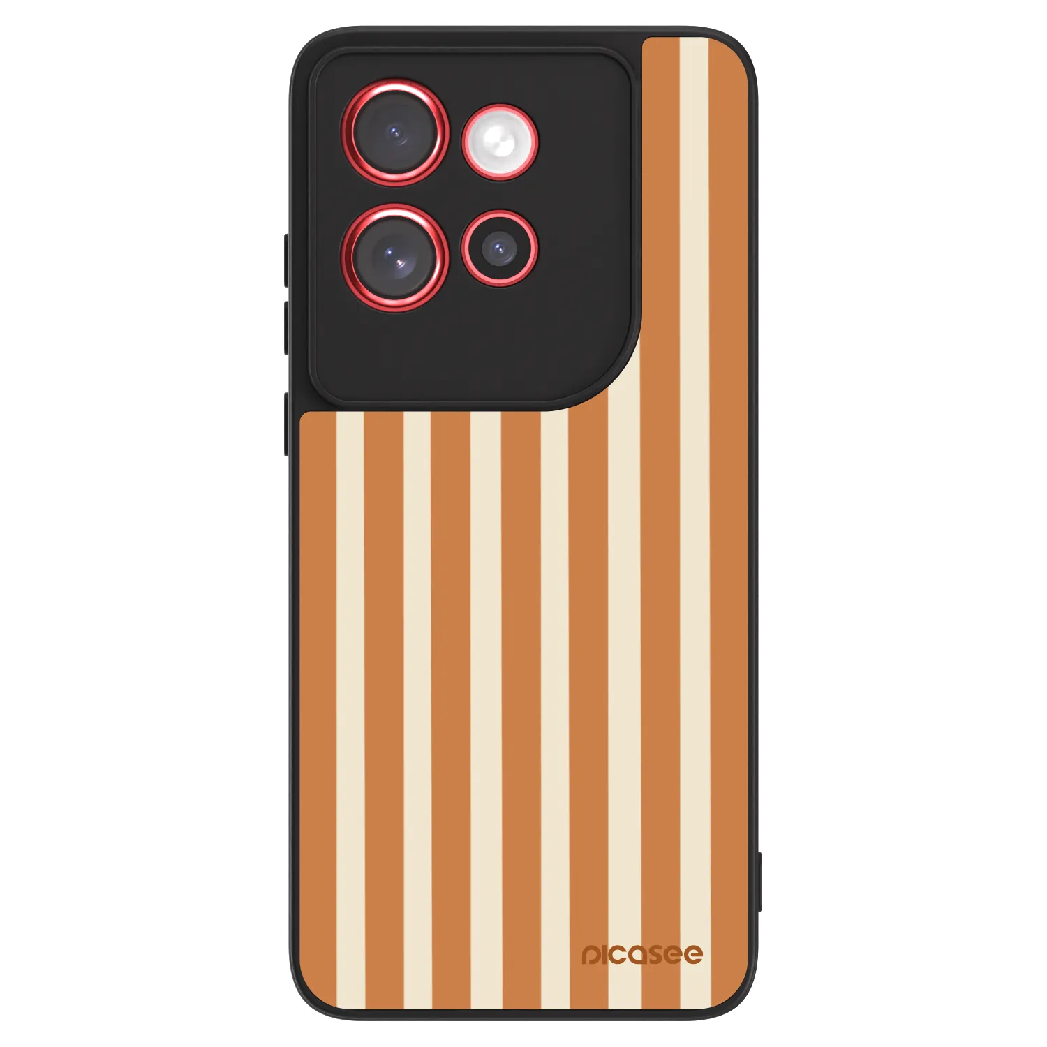 Picasee ULTIMATE CASE pro Motorola Edge 60 Neo 5G - Orange lines