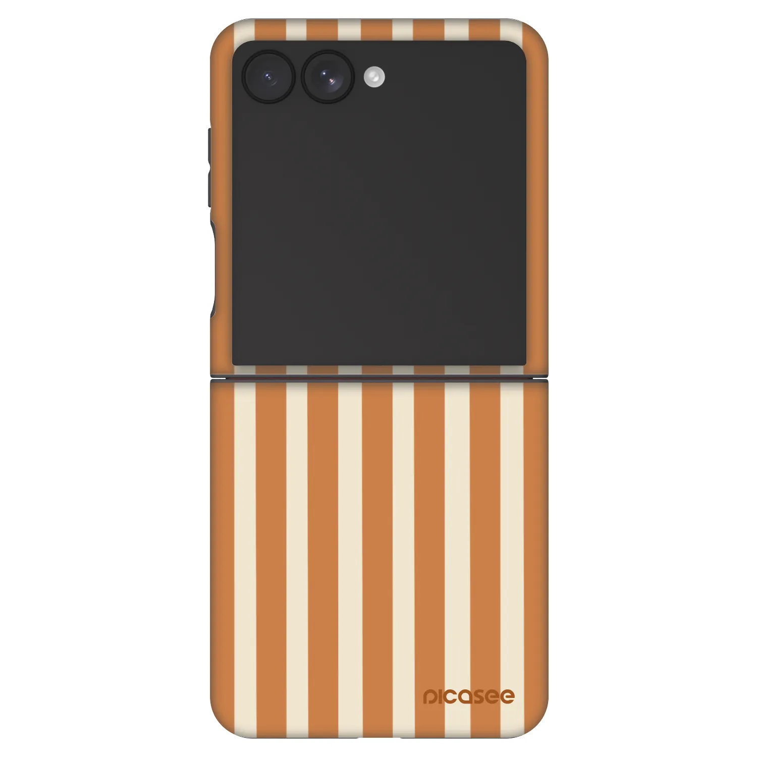 Picasee Fashion Case pre Samsung Galaxy Z Flip7 5G - Orange lines
