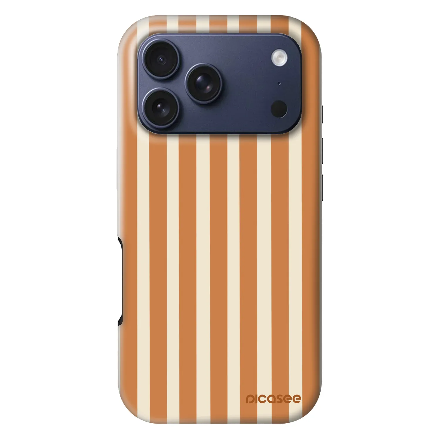 Picasee Fashion Case MagSafe pre Apple iPhone 18 Pro - Orange lines