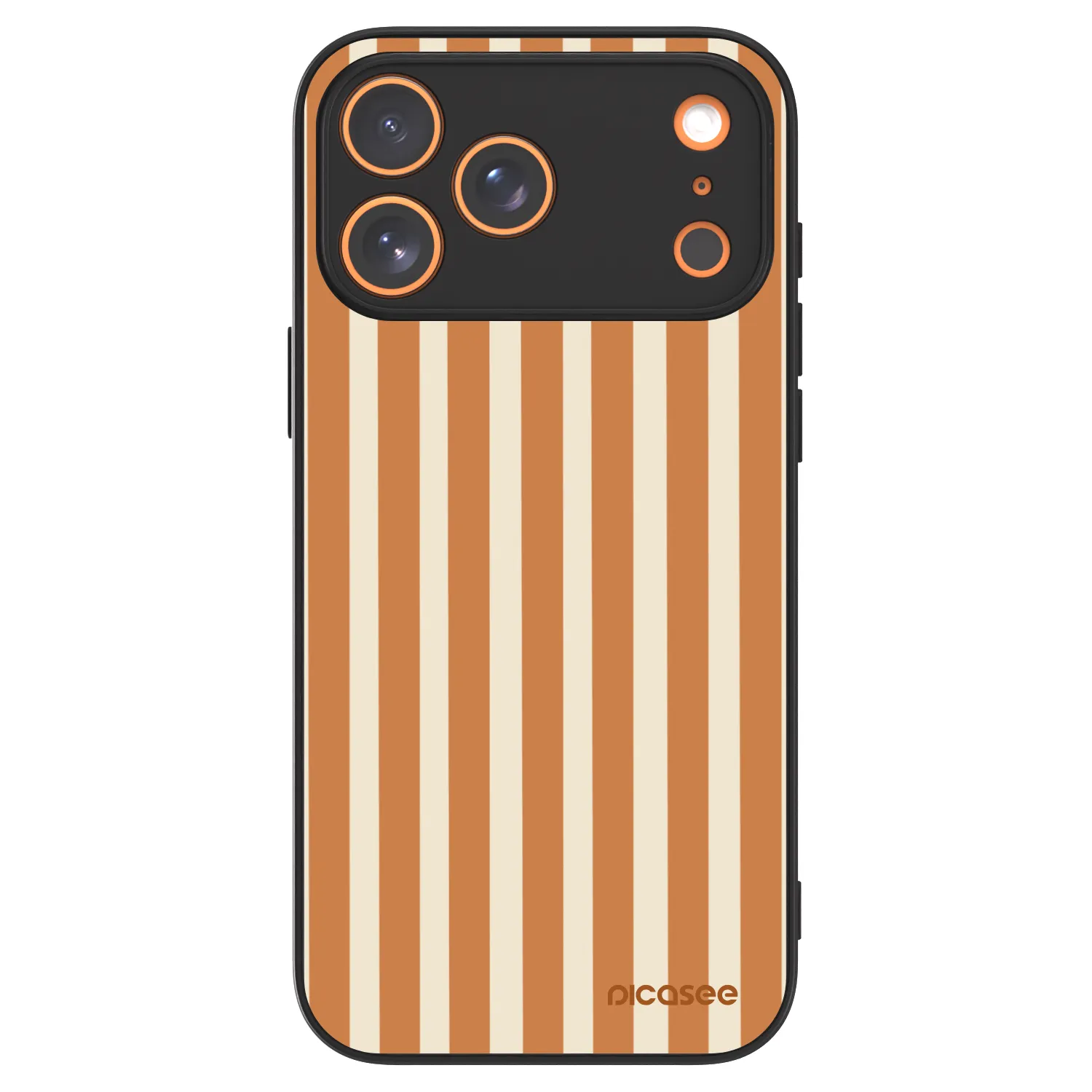 Picasee ULTIMATE CASE pro Apple iPhone 18 Pro Max - Orange lines