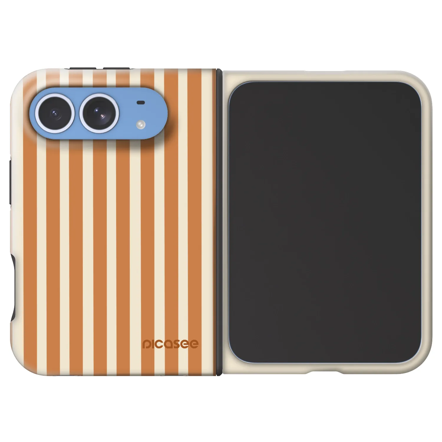 Picasee Fashion Case MagSafe pre Apple iPhone Duo - Orange lines
