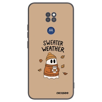 Obal pre Motorola Moto G9 Play - Sweater ghost