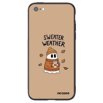 Obal pre Apple iPhone 5/5S/SE - Sweater ghost