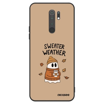 Obal pre Xiaomi Redmi 9 - Sweater ghost