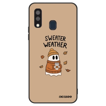 Obal pre Samsung Galaxy A40 A405F - Sweater ghost