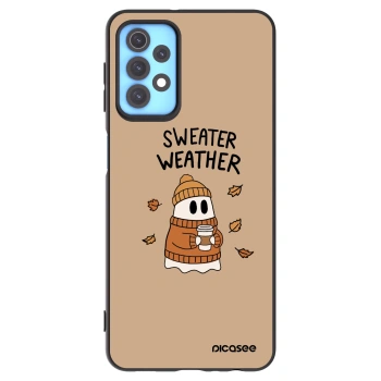 Obal pre Samsung Galaxy A32 4G SM-A325F - Sweater ghost