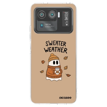 Picasee silikónový prehľadný obal pre Xiaomi Mi 11 Ultra - Sweater ghost