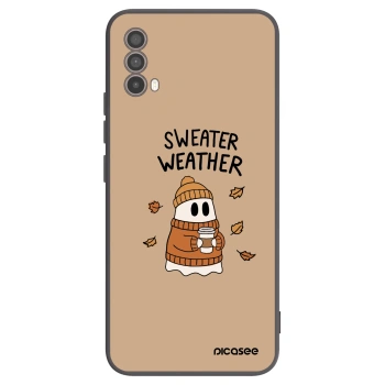 Obal pre Motorola Moto E40 - Sweater ghost