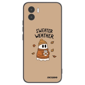 Picasee silikónový čierny obal pre Xiaomi Redmi A1 - Sweater ghost