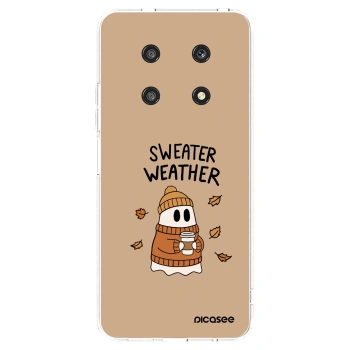 Picasee silikónový prehľadný obal pre Honor Magic4 Lite 5G - Sweater ghost