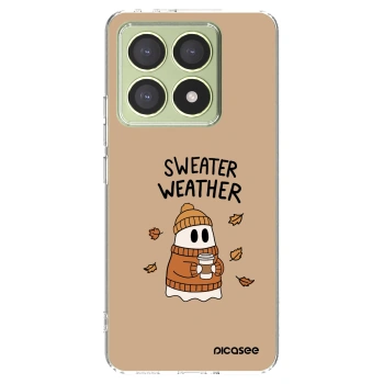 Picasee silikónový prehľadný obal pre Xiaomi 14T - Sweater ghost