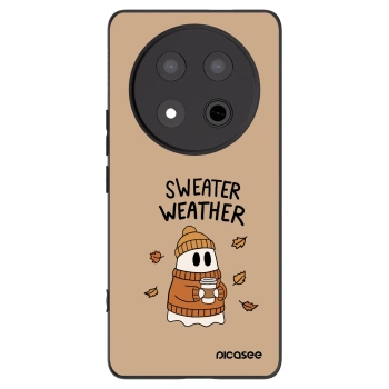 Picasee silikónový čierny obal pre Honor Magic7 Lite 5G - Sweater ghost