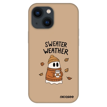 Obal pre Apple iPhone 13 mini - Sweater ghost
