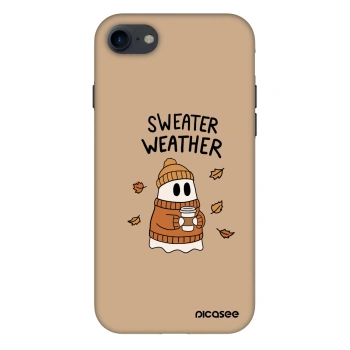 Obal pre Apple iPhone SE 2022 - Sweater ghost