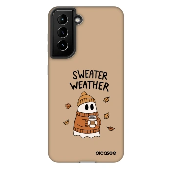 Obal pre Samsung Galaxy S21 FE 5G - Sweater ghost
