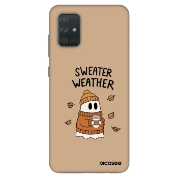 Obal pre Samsung Galaxy A71 A715F - Sweater ghost