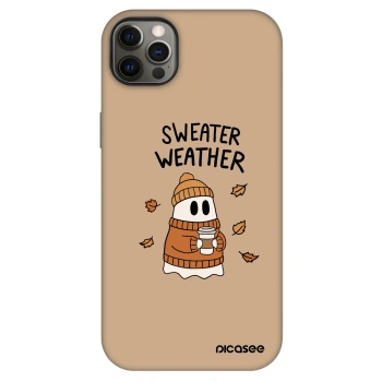 Obal pre Apple iPhone 12 Pro Max - Sweater ghost