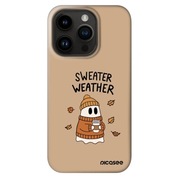Obal pre Apple iPhone 14 Pro - Sweater ghost