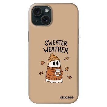 Obal pre Apple iPhone 15 Plus - Sweater ghost